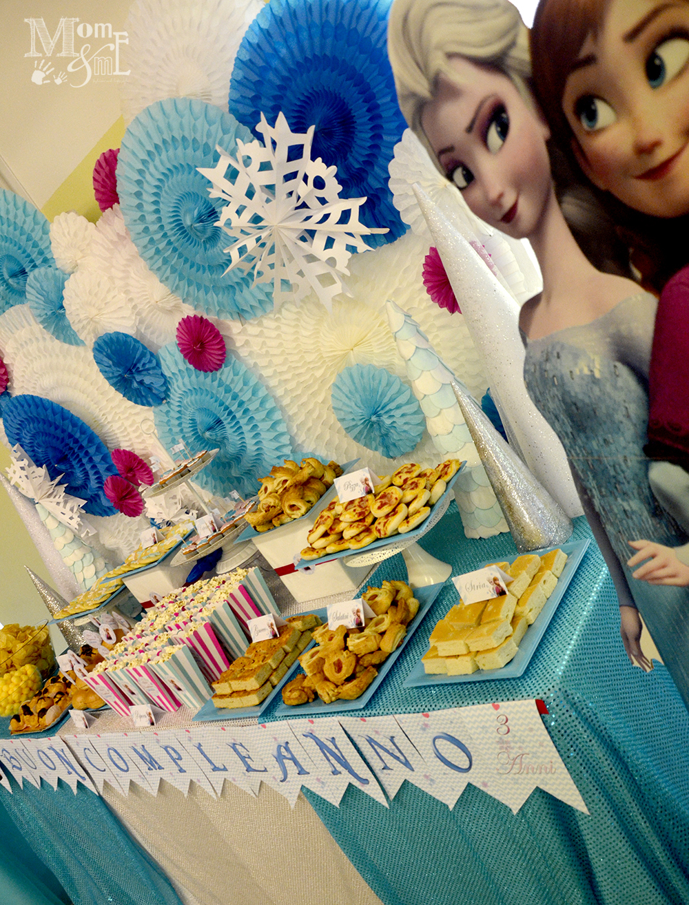 festa di compleanno party disney frozen con allestimento by sweetness and co eventi per momeme