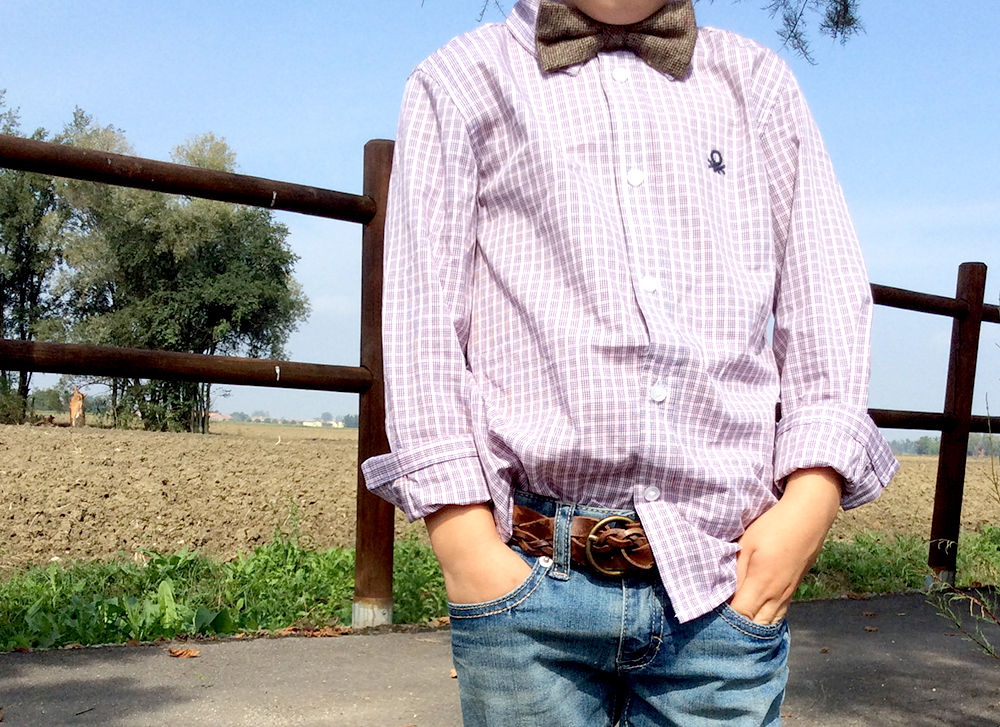 papillon_camicia_outfit_maschio_bimbo_jeans_country